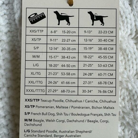 Rachel Zoe Sweater Plaid Skirted Winter Dog Outfit Red/Back Size XS - Picture 7 of 14